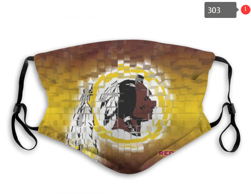 Redskins Sports Face Mask 00303 Filter Pm2.5 (Pls Check Description For Details)