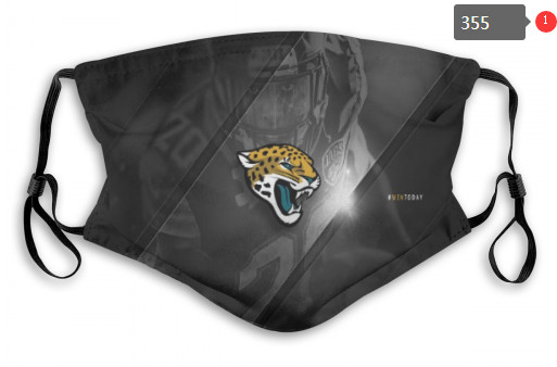 Jaguars Sports Face Mask 00355 Filter Pm2.5 (Pls Check Description For Details)