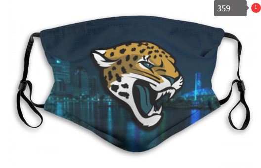 Jaguars Sports Face Mask 00359 Filter Pm2.5 (Pls Check Description For Details)