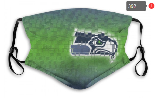 Seahawks Sports Face Mask 00392 Filter Pm2.5 (Pls Check Description For Details)