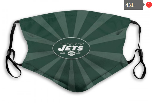 Jets Sports Face Mask 00431 Filter Pm2.5 (Pls Check Description For Details)
