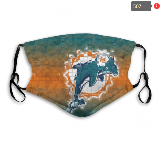 Dolphins Sports Face Mask 00507 (Pls check description for detailed info)