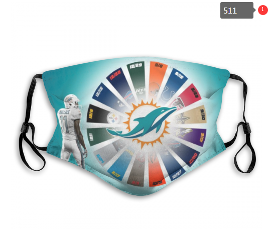 Dolphins Sports Face Mask 00511 Filter Pm2.5 (Pls Check Description For Details)