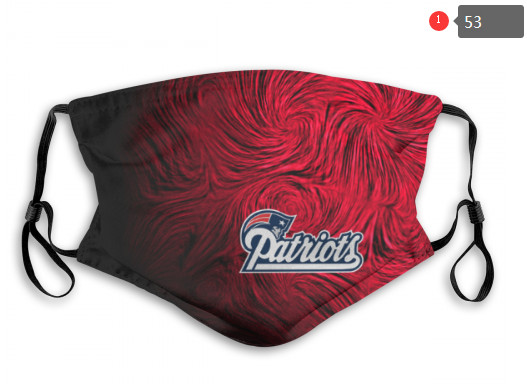 Patriots Sports Face Mask 0053 Filter Pm2.5 (Pls Check Description For Details)