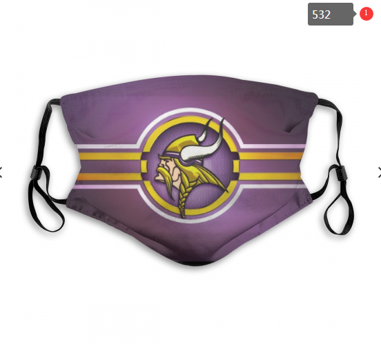 Vikings Sports Face Mask 00532 Filter Pm2.5 (Pls Check Description For Details)