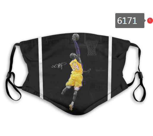 Lakers Kobe Bryant Face Mask 06171 (Pls check description for detailed info) Lakers Face Mask