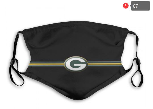 Packers Face Mask 0067 Filter Pm2.5 (Pls Check Description For Details) Packers Mask