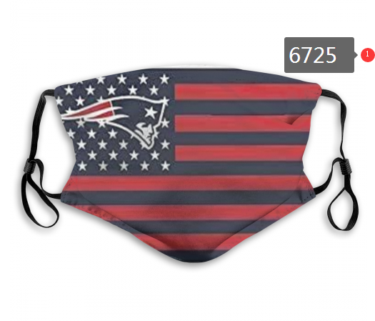 Patriots Sports Face Mask 06725 Filter Pm2.5 (Pls check description for details)