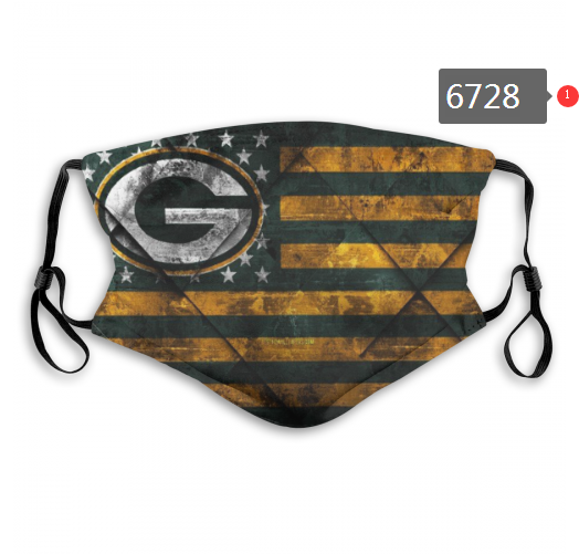 Packers Face Mask 06728 Filter Pm2.5 (Pls Check Description For Details) Packers Mask