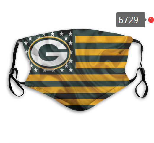 Packers Face Mask 06729 Filter Pm2.5 (Pls Check Description For Details) Packers Mask