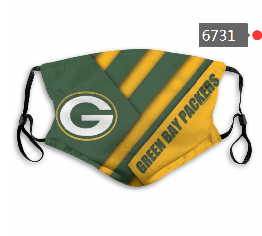 Packers Face Mask 06731 Filter Pm2.5 (Pls Check Description For Details) Packers Mask