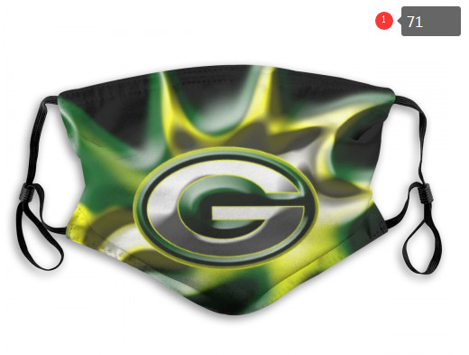 Packers Face Mask 0071 Filter Pm2.5 (Pls Check Description For Details) Packers Mask