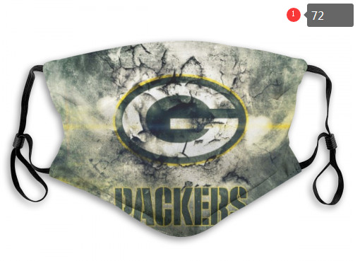 Packers Face Mask 0072 Filter Pm2.5 (Pls Check Description For Details) Packers Mask