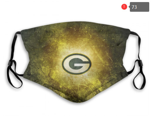 Packers Face Mask 0073 Filter Pm2.5 (Pls Check Description For Details) Packers Mask