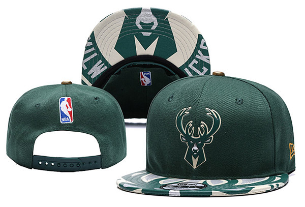 Milwaukee Bucks Finals Stitched Snapback Hats 0015