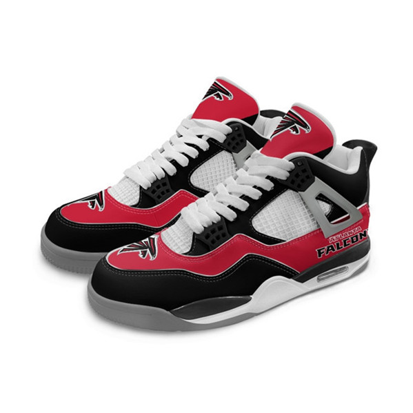 Men's Atlanta Falcons Running weapon Air Jordan 4 Shoes 002