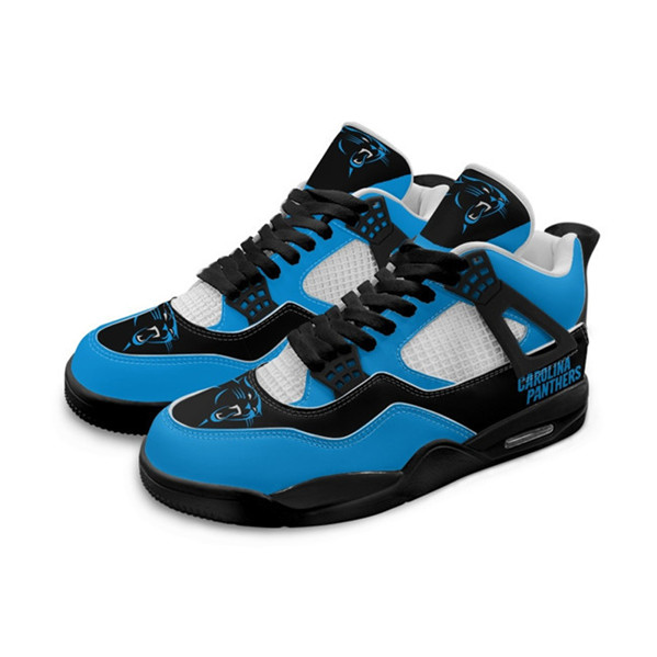 Men's Carolina Panthers Running weapon Air Jordan 4 Shoes 001