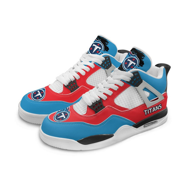 Men's Tennessee Titans Running weapon Air Jordan 4 Shoes 003