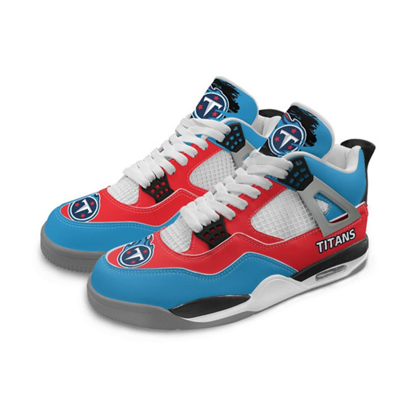 Men's Tennessee Titans Running weapon Air Jordan 4 Shoes 002