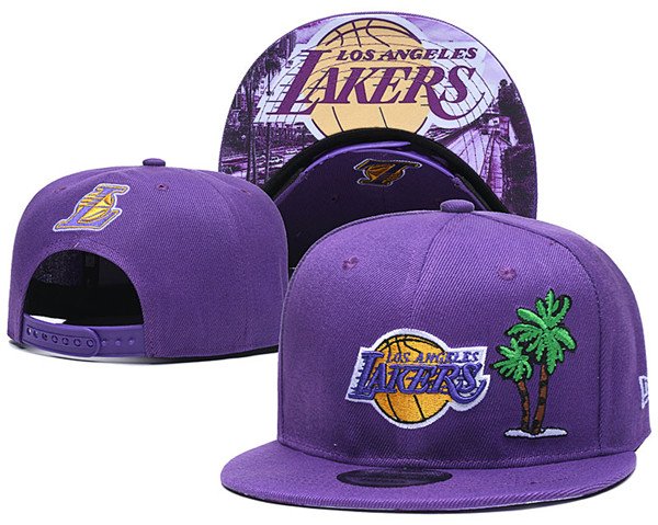 NBA Los Angeles Lakers Stitched Snapback Hats 034