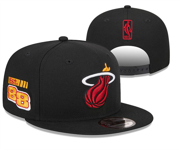 Miami Heat Stitched Snapback Hats 045