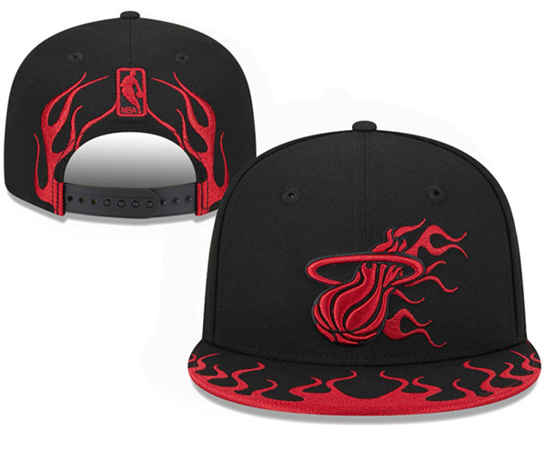 Miami Heat Stitched Snapback Hats 046