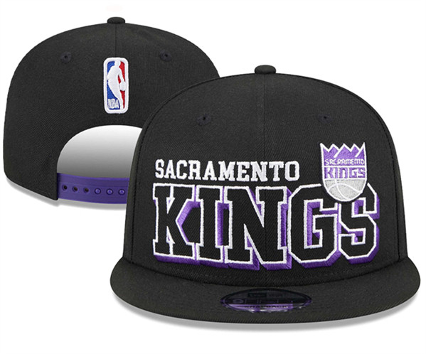 Sacramento Kings Stitched Snapback Hats 010
