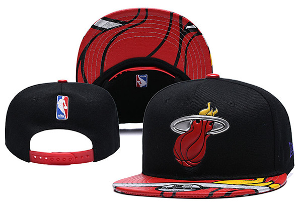 Miami Heat Stitched Snapback Hats 022