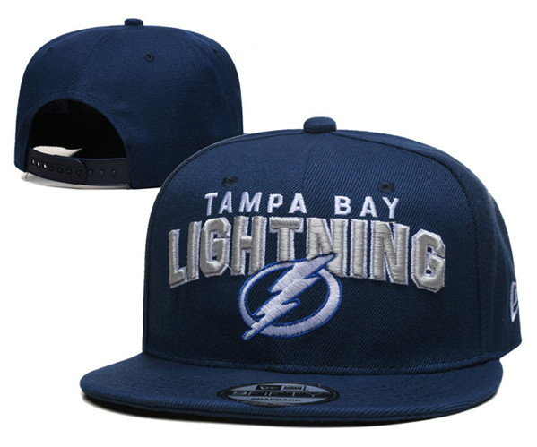 Tampa Bay Lightning Stitched Snapback Hats 003