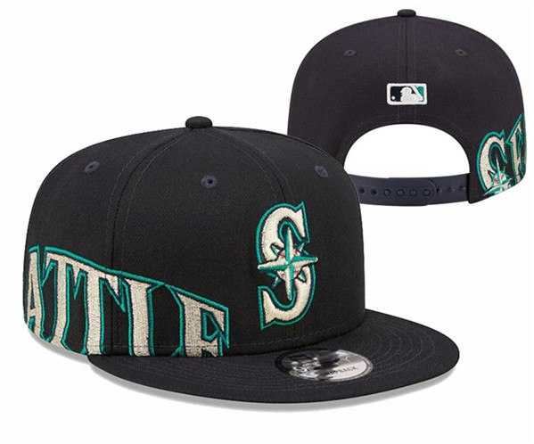 Seattle Mariners Stitched Snapback Hats 007