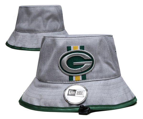 Green Bay Packers Stitched Bucket Fisherman Hats 0138