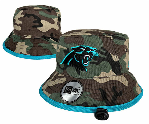 Carolina Panthers Salute To Service Stitched Bucket Fisherman Hats 036