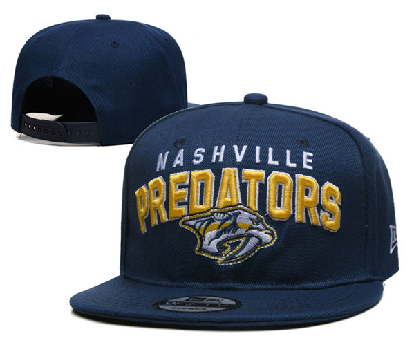 Nashville Predators Stitched Snapback Hats 003