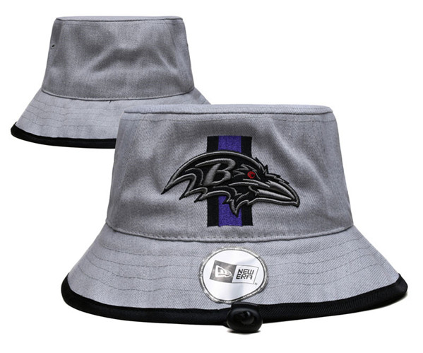 Baltimore Ravens Stitched Bucket Fisherman Hats 106