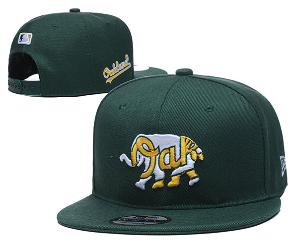 MLB Oakland Athletics Stitched Snapback Hats 010