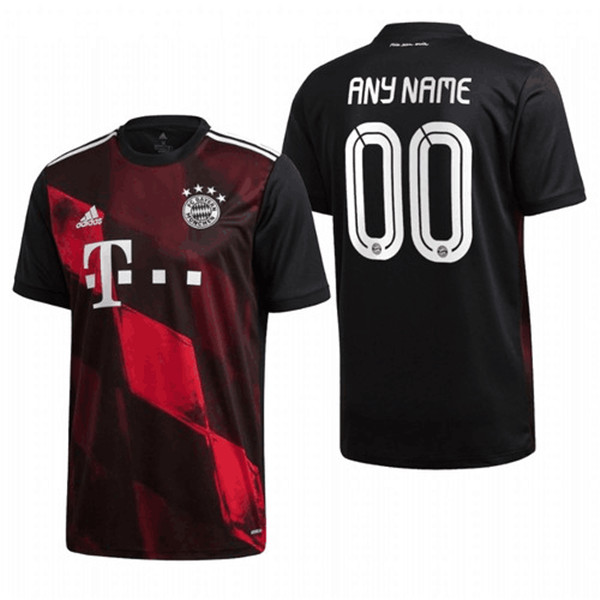 Men's FC Bayern München Customized Black Football jersey
