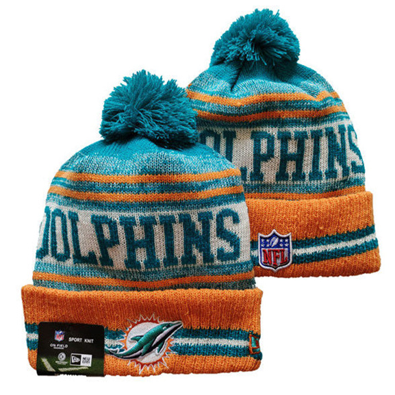 Miami Dolphins Knit Hats 048
